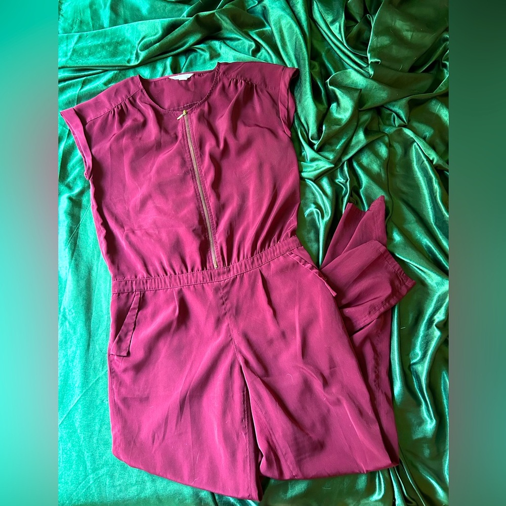 short sleeve lightweight jumpsuit